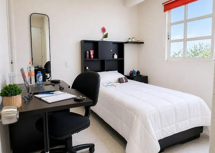 Appartement De Y Bano Privado A 8 Min Del Estadio Cdmx - Transporte Incluido Al Estadio - Terraza - Servicios Exclusivos
