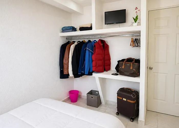 Appartement De Y Bano Privado A 8 Min Del Estadio Cdmx - Transporte Incluido Al Estadio - Terraza - Servicios Exclusivos *